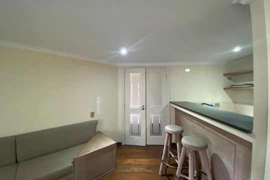 Área comum - Salão de festas de kitnet/studio à venda com 1 quarto, 31m² em Indianópolis, São Paulo