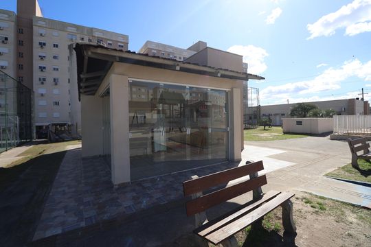 Área comum - Churrasqueira de apartamento à venda com 2 quartos, 74m² em São José, Canoas