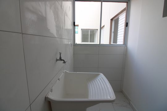 Área de Serviço de apartamento à venda com 2 quartos, 37m² em Vila Guilhermina, São Paulo