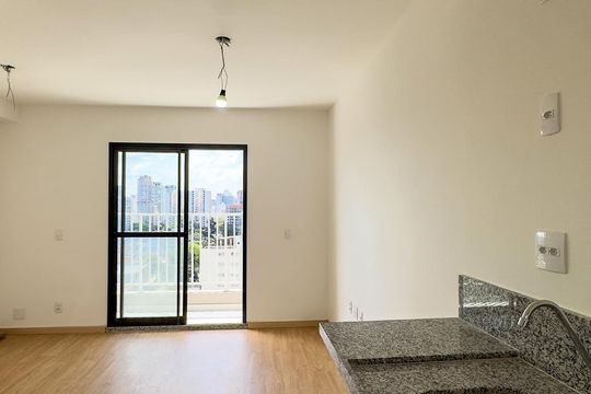 Studio de kitnet/studio para alugar com 1 quarto, 26m² em Santo Amaro, São Paulo