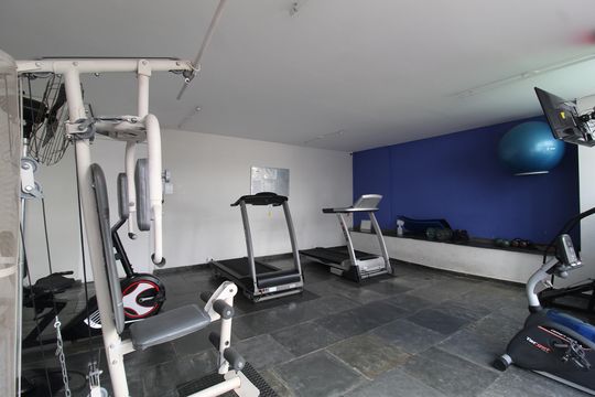 Área Comum - Academia de apartamento para alugar com 3 quartos, 130m² em Vila Olímpia, São Paulo