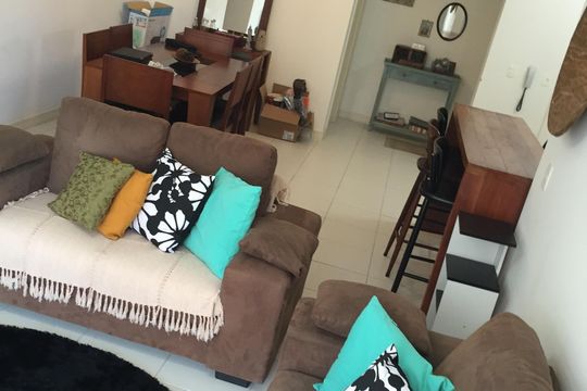 Sala de apartamento para alugar com 3 quartos, 120m² em Campeche, Florianópolis