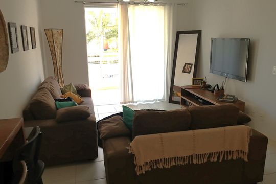 Sala de apartamento para alugar com 3 quartos, 120m² em Campeche, Florianópolis