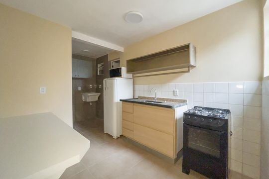 Cozinha de kitnet/studio para alugar com 1 quarto, 20m² em Vila Yolanda, Osasco