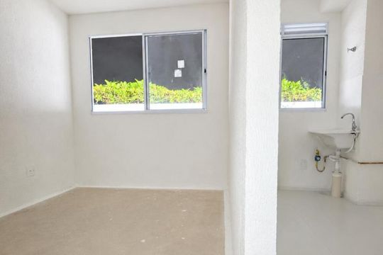 Sala de apartamento para alugar com 1 quarto, 40m² em Jardim das Margaridas, Salvador