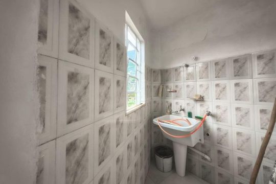 Área de serviço de casa para alugar com 2 quartos, 60m² em São Sebastiao, Petrópolis