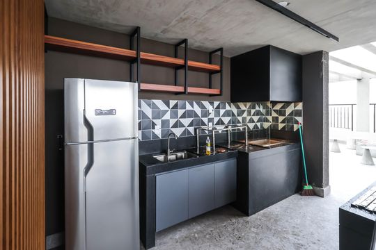 Churrasqueira de kitnet/studio à venda com 1 quarto, 34m² em Ipiranga, São Paulo