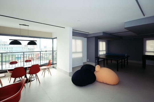 Salão de Jogo 2 de kitnet/studio à venda com 1 quarto, 34m² em Ipiranga, São Paulo