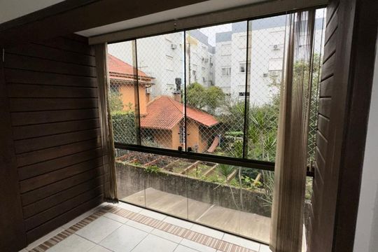Sala de apartamento para alugar com 1 quarto, 59m² em Centro, São Leopoldo