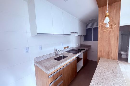 Cozinha de apartamento para alugar com 2 quartos, 81m² em Teixeiras, Juiz de Fora