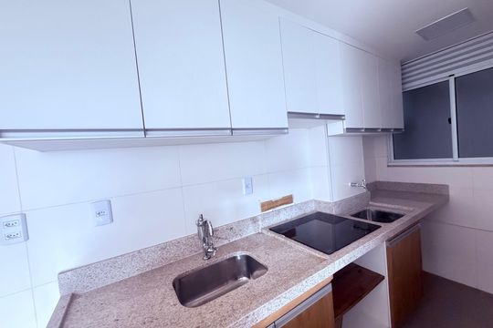 Cozinha de apartamento para alugar com 2 quartos, 81m² em Teixeiras, Juiz de Fora