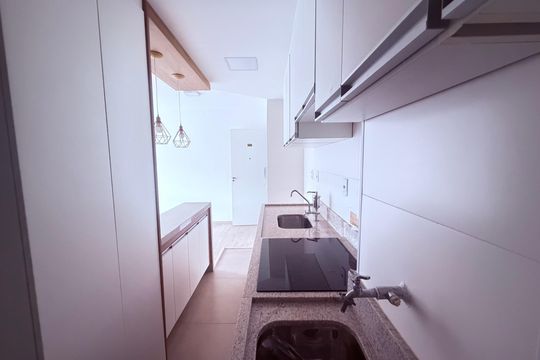 Área de serviço de apartamento para alugar com 2 quartos, 81m² em Teixeiras, Juiz de Fora