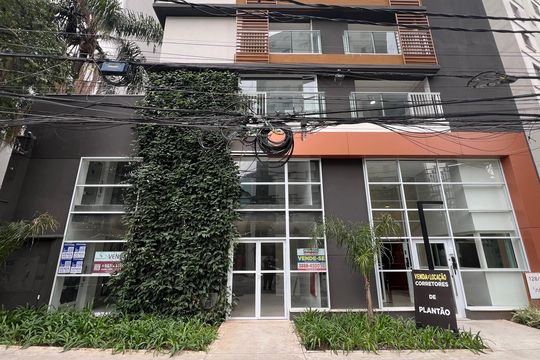 Fachada de kitnet/studio para alugar com 1 quarto, 26m² em Pinheiros, São Paulo