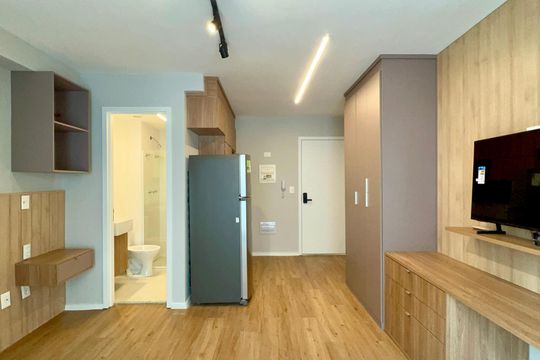 Studio de kitnet/studio à venda com 1 quarto, 26m² em Pinheiros, São Paulo