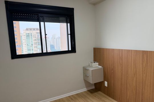 Quarto de apartamento para alugar com 1 quarto, 38m² em Campo Belo, São Paulo