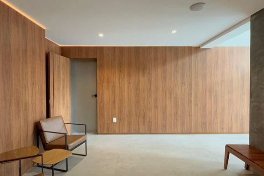 Hall de entrada de kitnet/studio à venda com 1 quarto, 26m² em Pinheiros, São Paulo