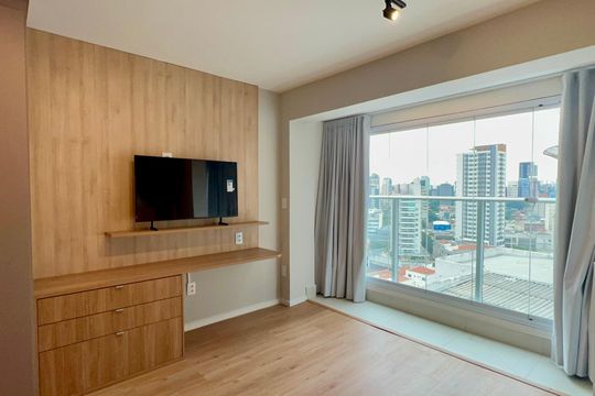 Studio de kitnet/studio para alugar com 1 quarto, 26m² em Pinheiros, São Paulo