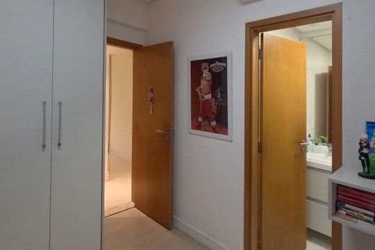 Suíte 2 de apartamento para alugar com 3 quartos, 128m² em Embaré, Santos