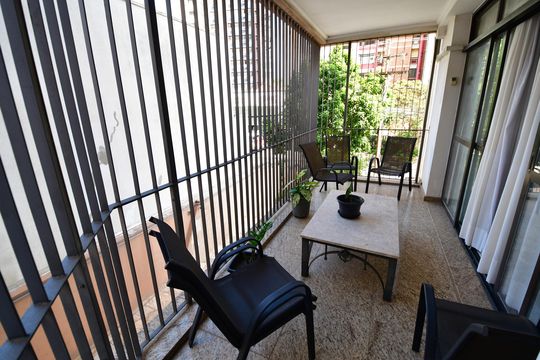 Varanda da Sala de apartamento para alugar com 4 quartos, 224m² em Centro, Campinas