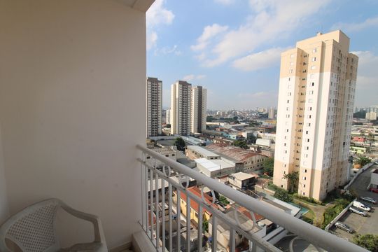 Sala - Varanda de apartamento à venda com 2 quartos, 60m² em Limão, São Paulo