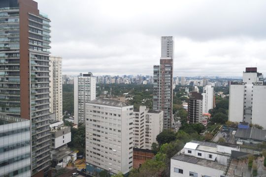Vista de apartamento à venda com 1 quarto, 18m² em Pinheiros, São Paulo