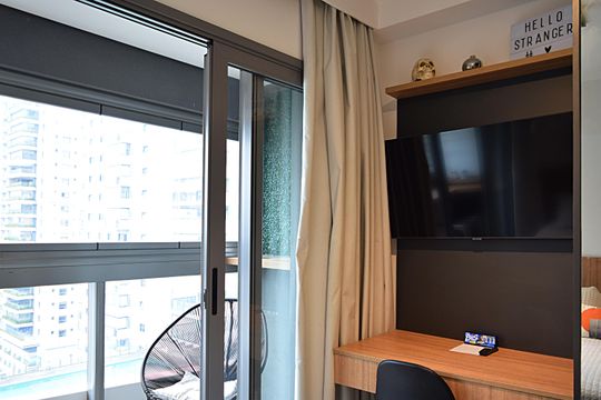 Estúdio de apartamento à venda com 1 quarto, 18m² em Pinheiros, São Paulo