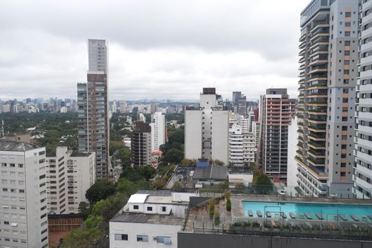 Vista de apartamento à venda com 1 quarto, 18m² em Pinheiros, São Paulo