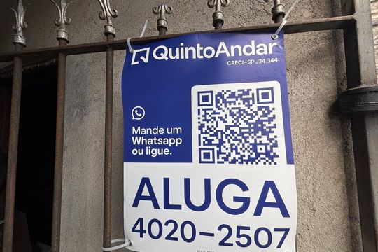 Placa de casa para alugar com 1 quarto, 100m² em Eldorado, São Bernardo do Campo