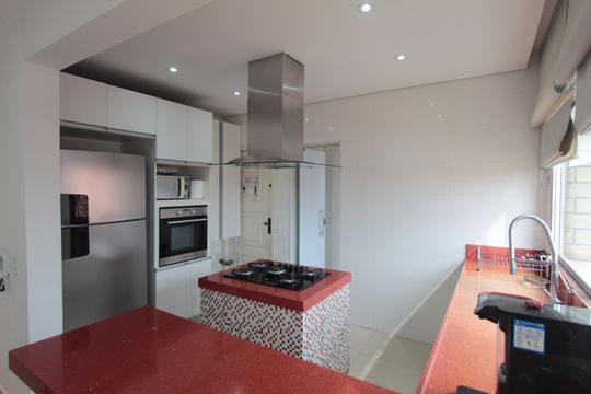 Cozinha de apartamento à venda com 3 quartos, 146m² em Copacabana, Belo Horizonte