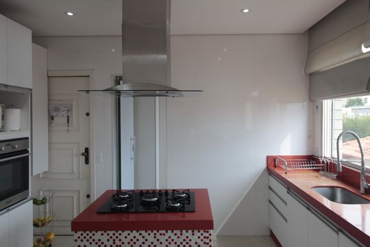 Cozinha de apartamento à venda com 3 quartos, 146m² em Copacabana, Belo Horizonte