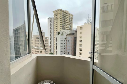 Sacada de kitnet/studio para alugar com 1 quarto, 30m² em Jardim Paulista, São Paulo
