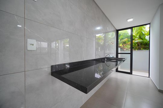 Cozinha de casa para alugar com 2 quartos, 120m² em Ingleses Norte, Florianópolis