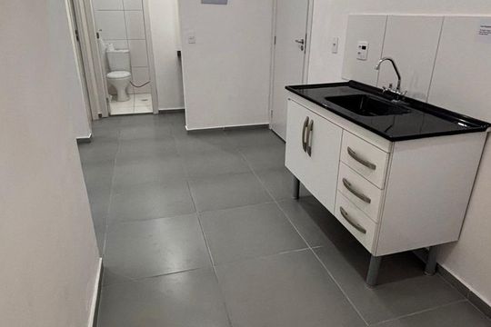 Cozinha de apartamento à venda com 2 quartos, 35m² em Cidade São Mateus, São Paulo