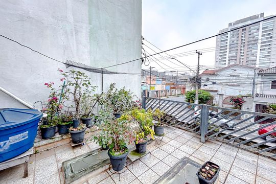 Varanda de casa à venda com 3 quartos, 200m² em Parque São Jorge, São Paulo