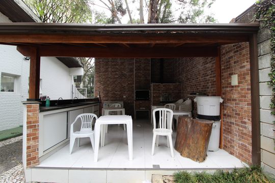 Área Comum - Churrasqueira de apartamento para alugar com 2 quartos, 103m² em Vila Olímpia, São Paulo