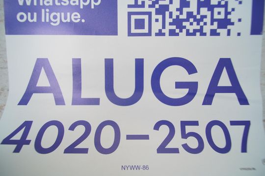 Placa de apartamento para alugar com 2 quartos, 48m² em Santos Dumont, São Leopoldo
