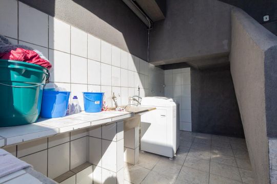Área de Serviço de casa para alugar com 2 quartos, 60m² em Vila Dalila, São Paulo