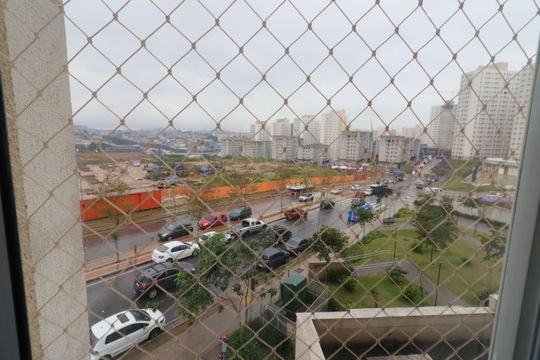 Sala de apartamento para alugar com 2 quartos, 46m² em Jardim Boa Vista (zona Oeste), Osasco