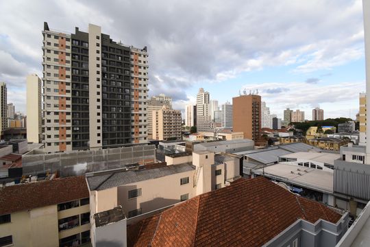 Sacada do Studio de kitnet/studio para alugar com 1 quarto, 21m² em Centro, Curitiba
