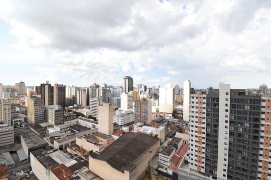 Vista do Terraço de kitnet/studio para alugar com 1 quarto, 21m² em Centro, Curitiba