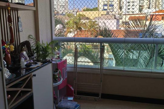 Sala de apartamento à venda com 2 quartos, 57m² em Vila Gumercindo, São Paulo