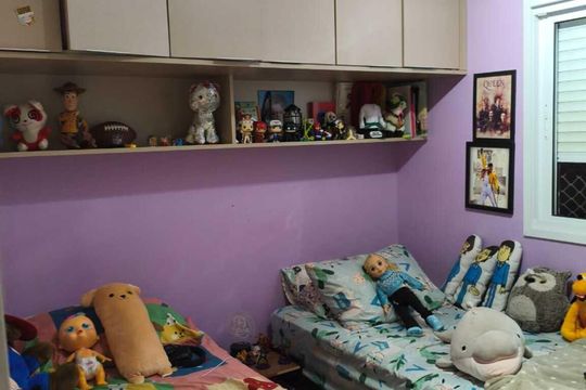 Quarto de apartamento à venda com 2 quartos, 57m² em Vila Gumercindo, São Paulo