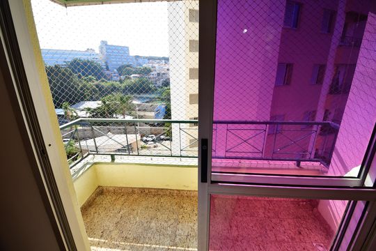 Sacada da Sala de apartamento para alugar com 3 quartos, 72m² em Vila Industrial (campinas), Campinas