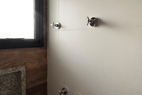 Banheiro de apartamento à venda com 2 quartos, 101m² em Campestre, Santo André