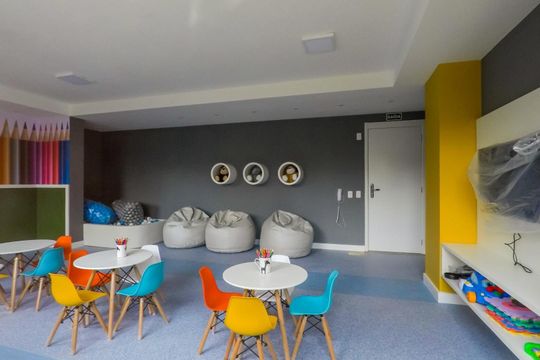 Área comum - Brinquedoteca de apartamento à venda com 1 quarto, 36m² em Cambuci, São Paulo