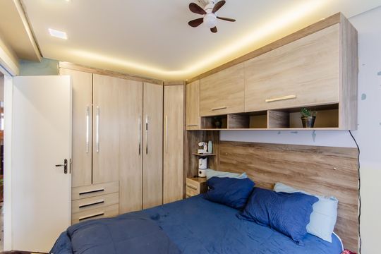 Quarto de apartamento à venda com 1 quarto, 36m² em Cambuci, São Paulo