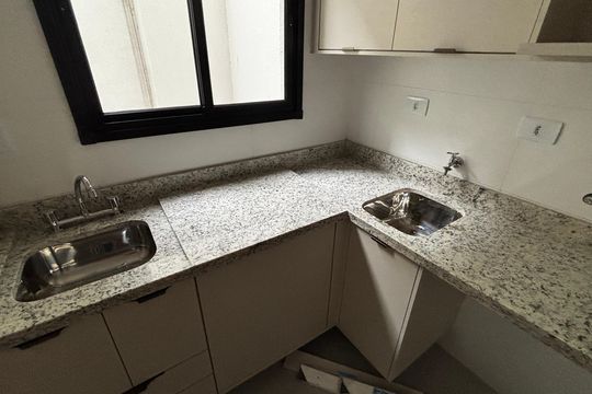 Cozinha - Area de Serviço de apartamento à venda com 2 quartos, 50m² em Campestre, Santo André