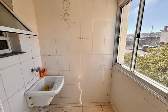 Área de Serviço de apartamento para alugar com 2 quartos, 50m² em Lageado, Ferraz de Vasconcelos