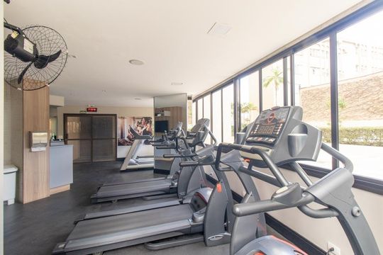 Área comum - Academia de apartamento à venda com 2 quartos, 237m² em Água Verde, Curitiba