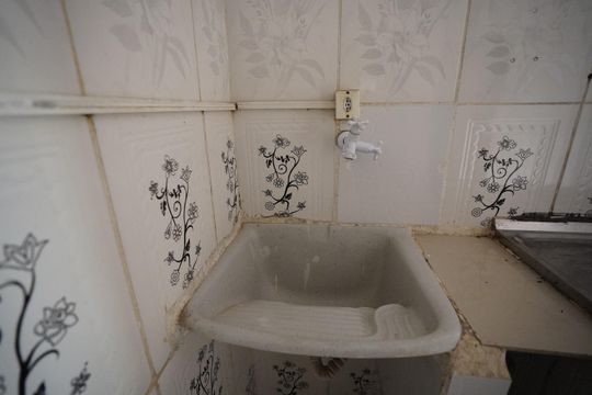 Área de serviço de apartamento para alugar com 3 quartos, 120m² em L-1, Qd79 Vila Redencao, Goiânia